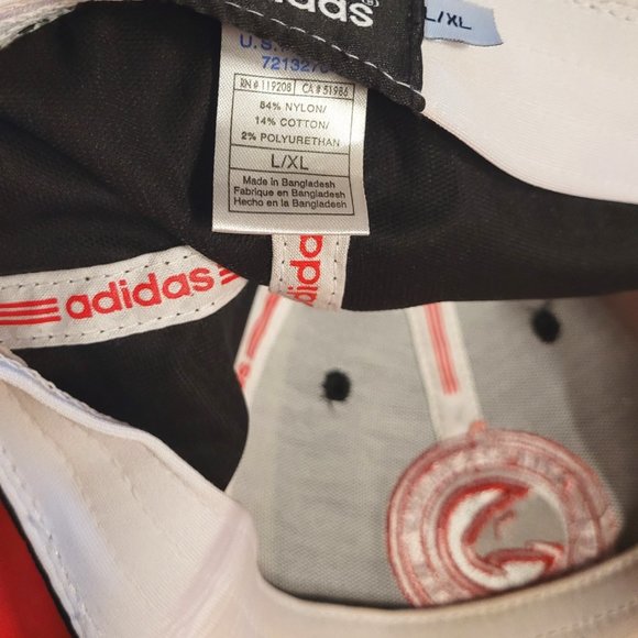 Adidas NBA Atlanta Hawks hat, L/XL - Picture 3 of 5